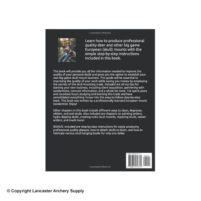 European Skull Mount Process Book By Kyle Hackett - Image 2