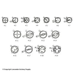 Beiter Sight Tunnel Inserts