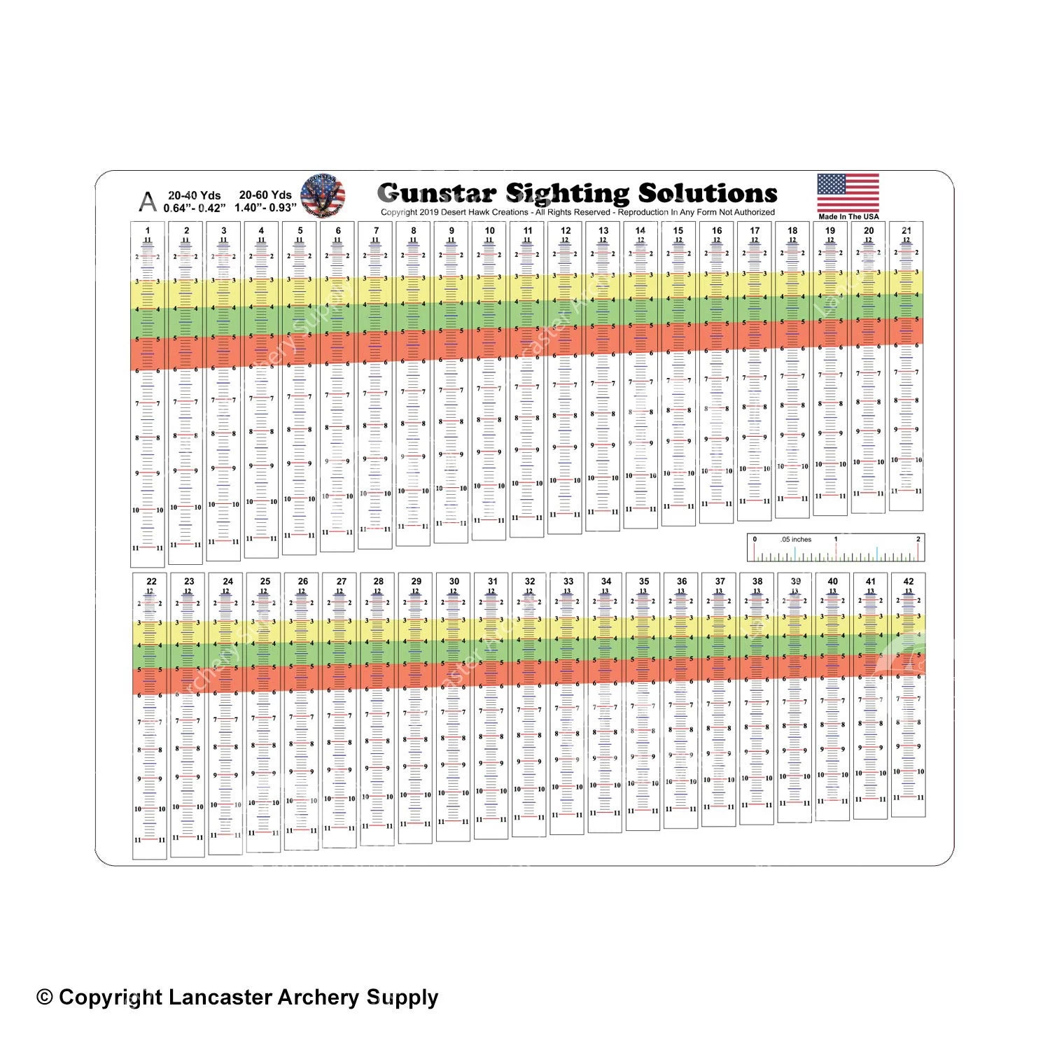 Gunstar Pro Series Sight Tapes