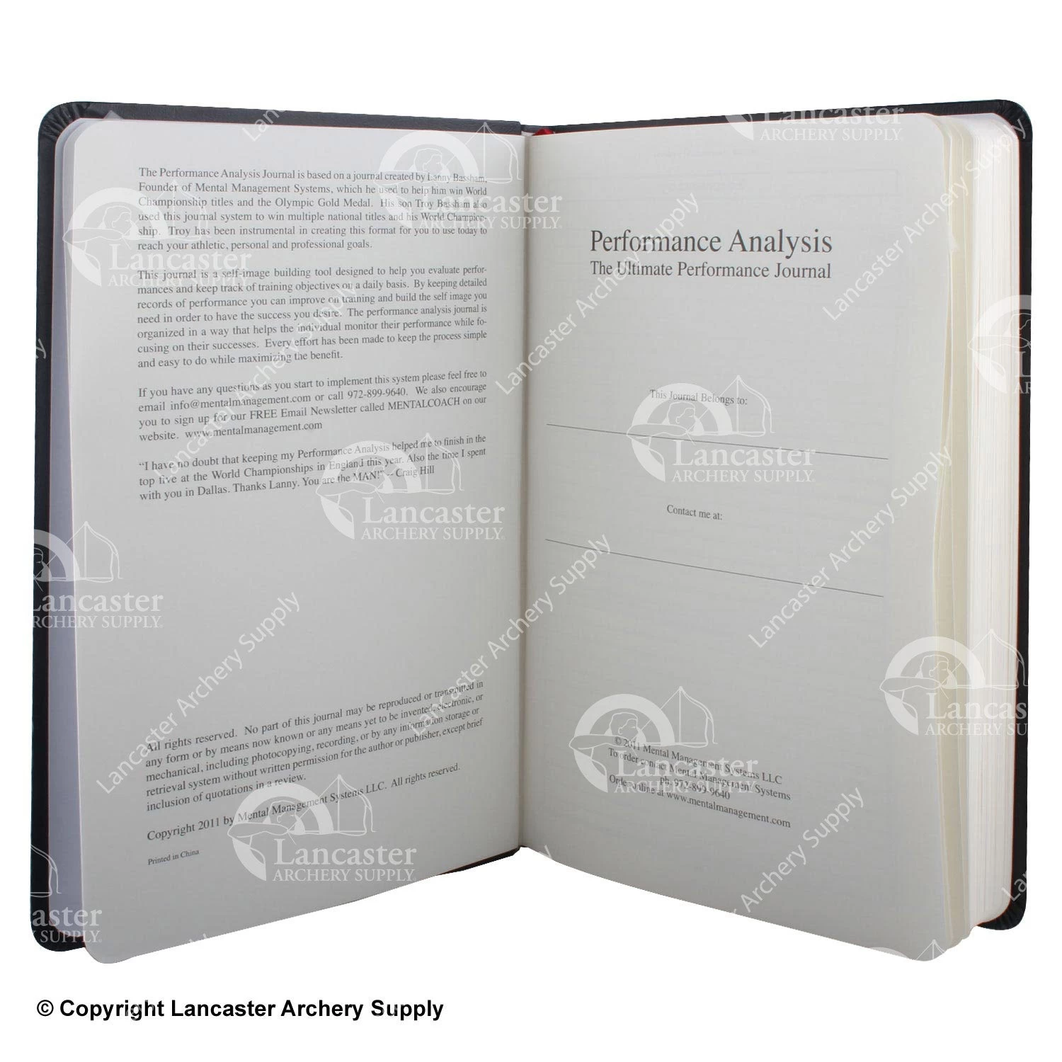 Mental Management Performance Analysis Journal - Image 2