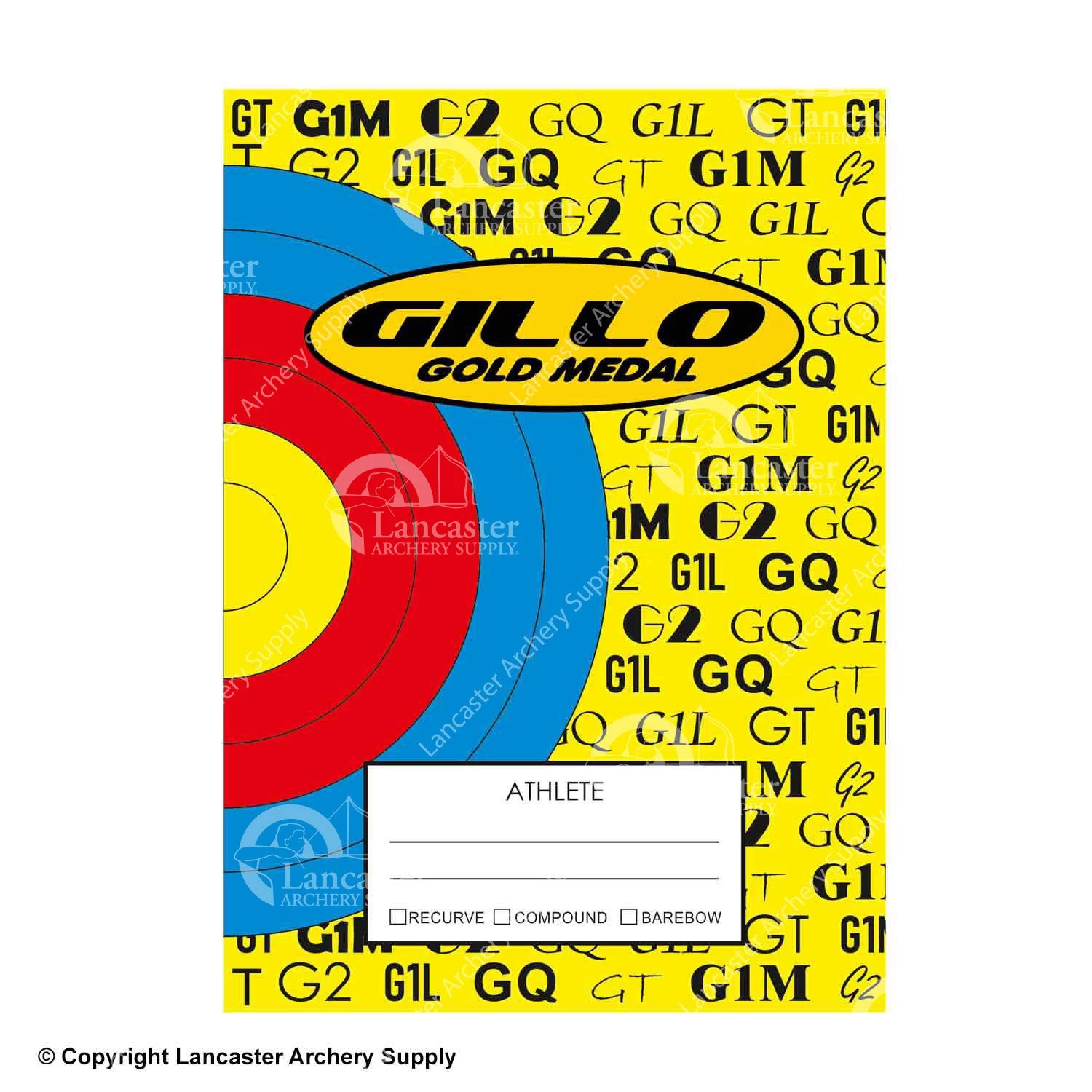 Gillo Archery Score Book